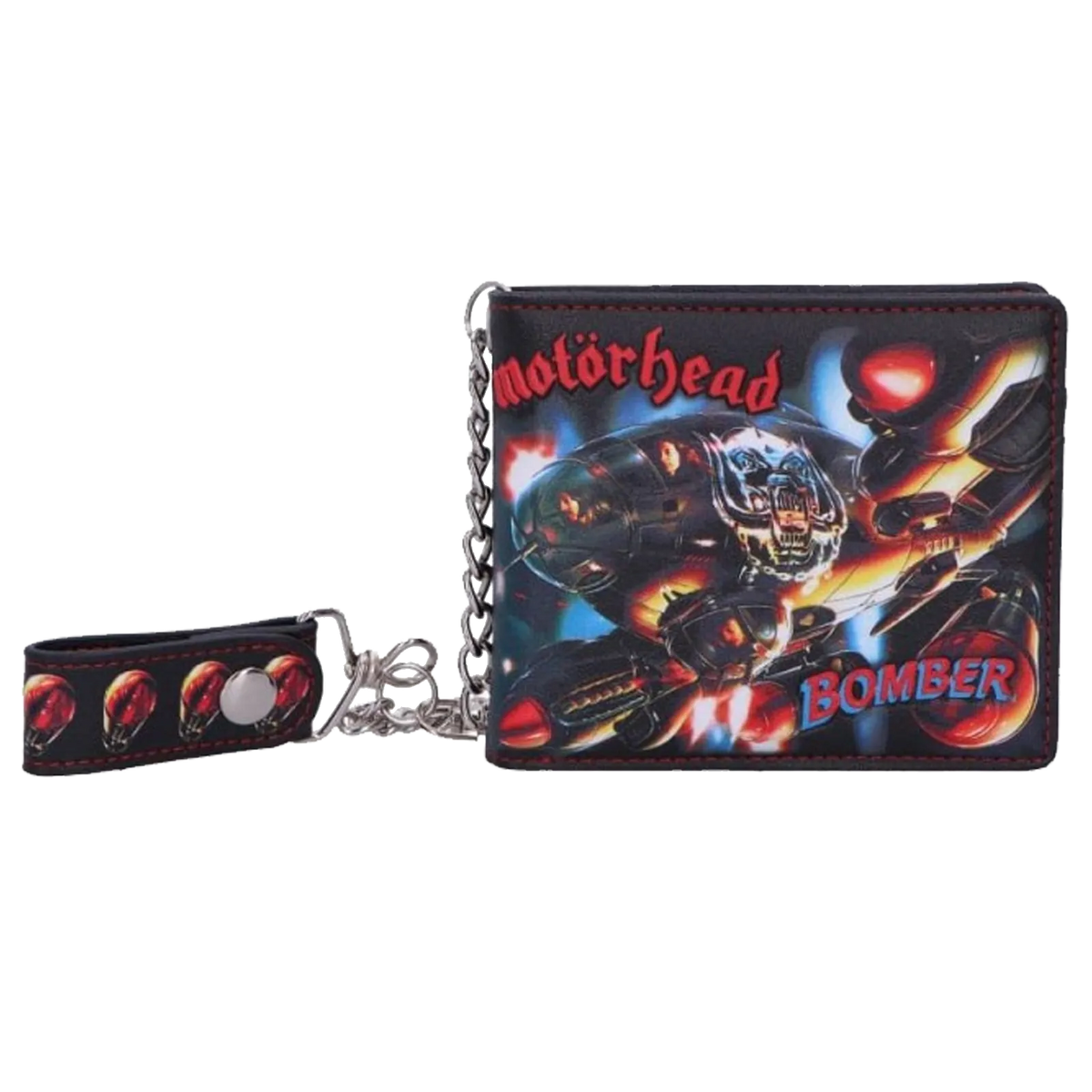 Portefeuille officiel Motorhead - Bomber (vue de face)