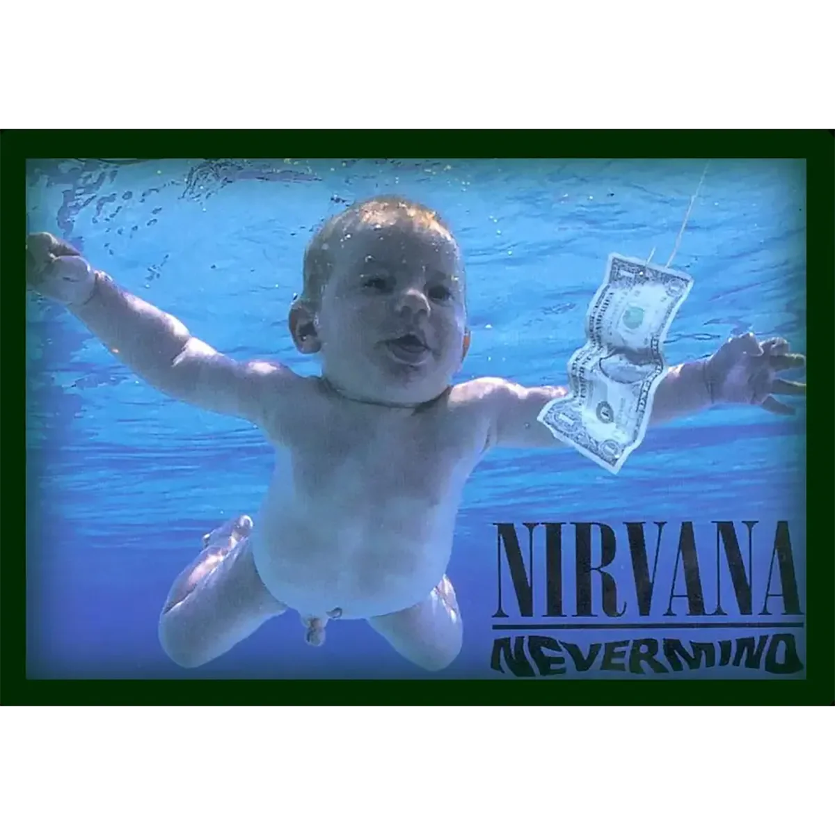 Decorative slate Nirvana - Nevermind