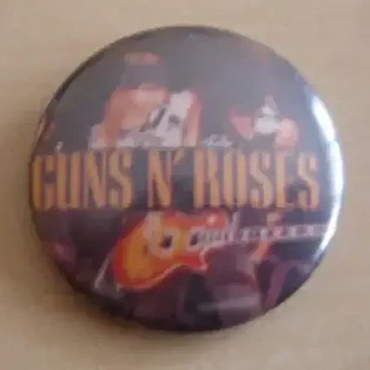 Badge Guns n' Roses - Axl & Slash