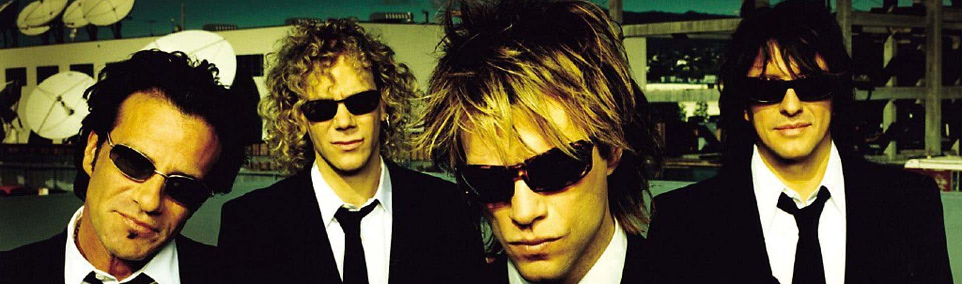 Bon Jovi - Stickers, badges, cartes, photos & t-shirts officiels