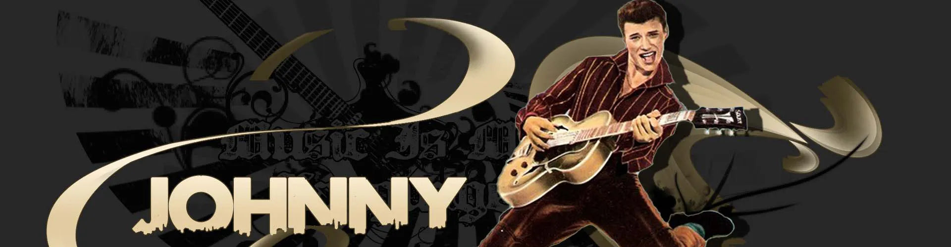 Johnny Hallyday - T-shirts, affiches & tirages photos édition limitée