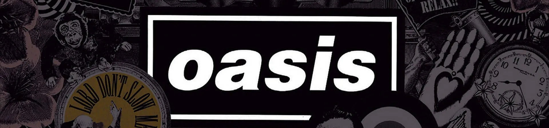 Oasis - Stickers & collector postcards