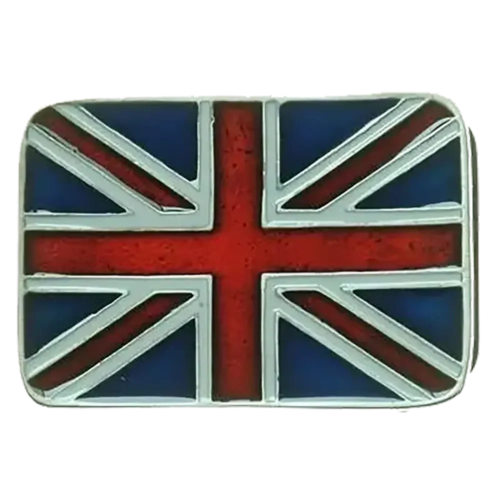 Belt buckle Union Jack