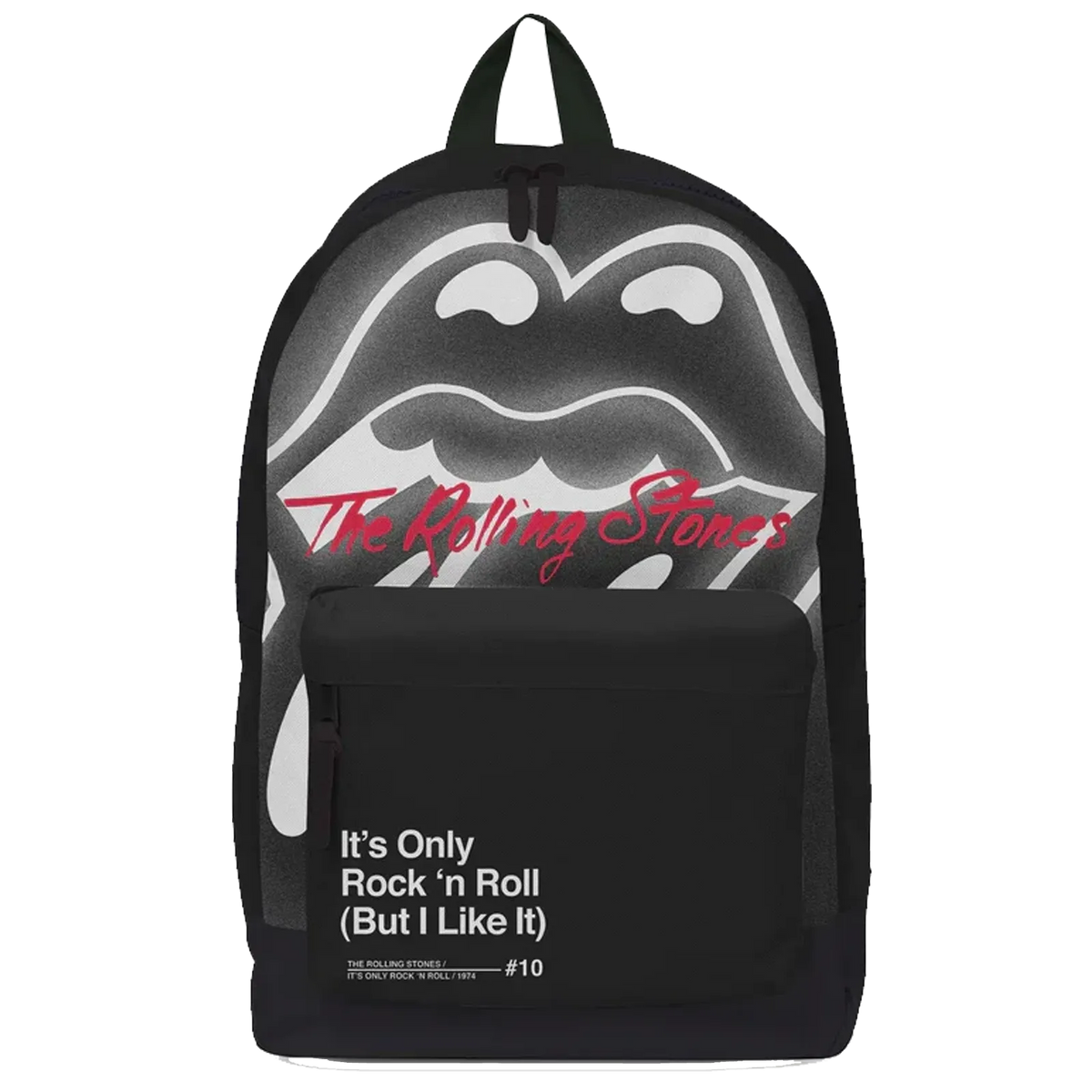 Sac à dos The Rolling Stones noir logo It’s Only Rock ’n Roll