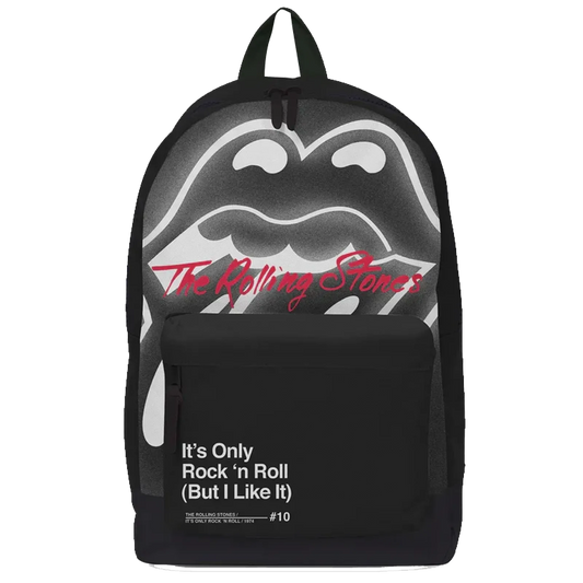 Sac à dos The Rolling Stones noir logo It’s Only Rock ’n Roll