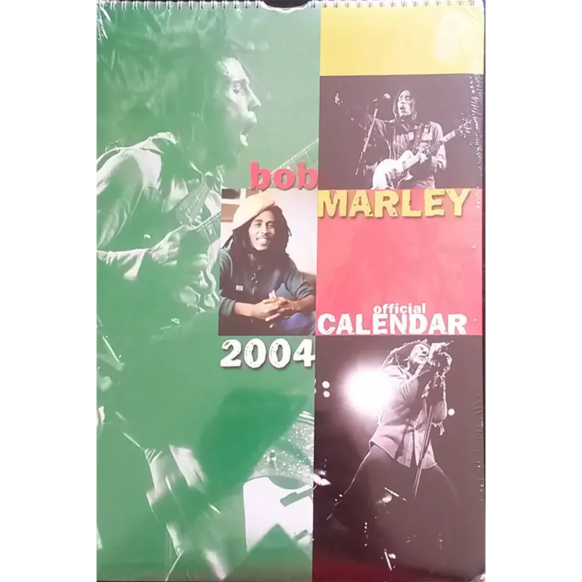 Calendrier vintage Bob Marley 2004 officiel