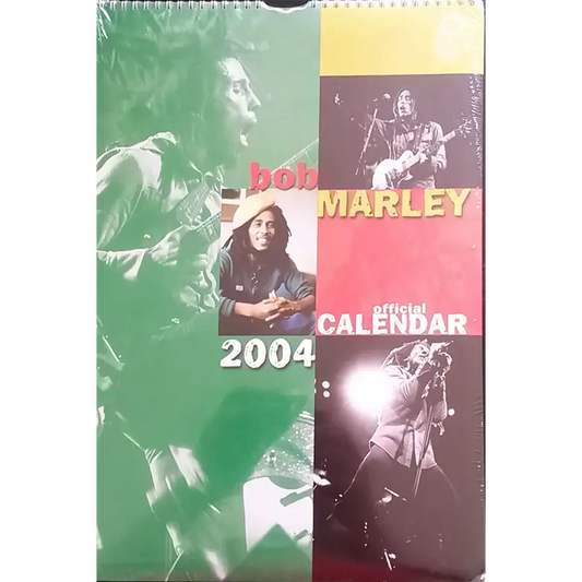 Calendrier vintage Bob Marley 2004 officiel