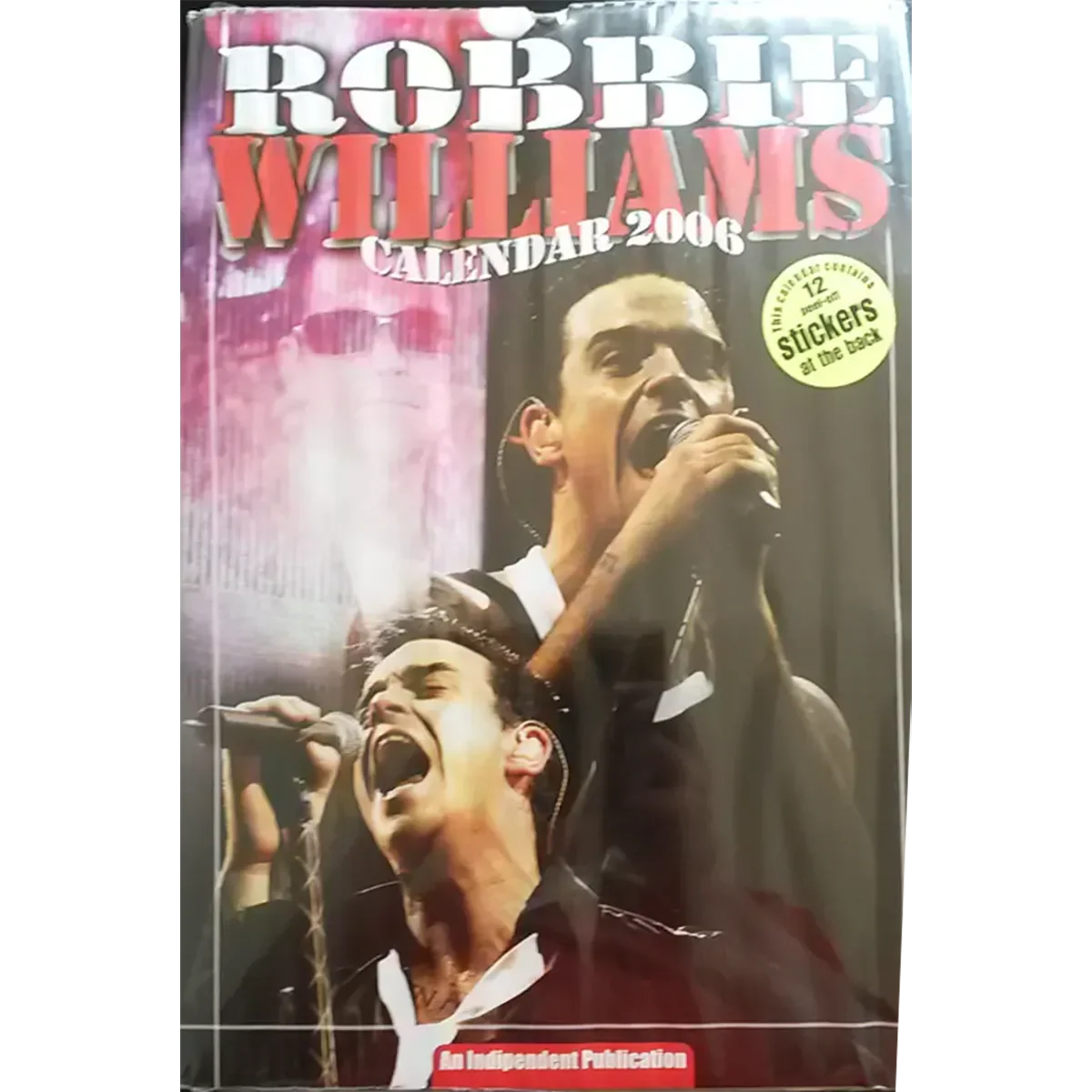 Calendrier vintage Robbie Williams 2006