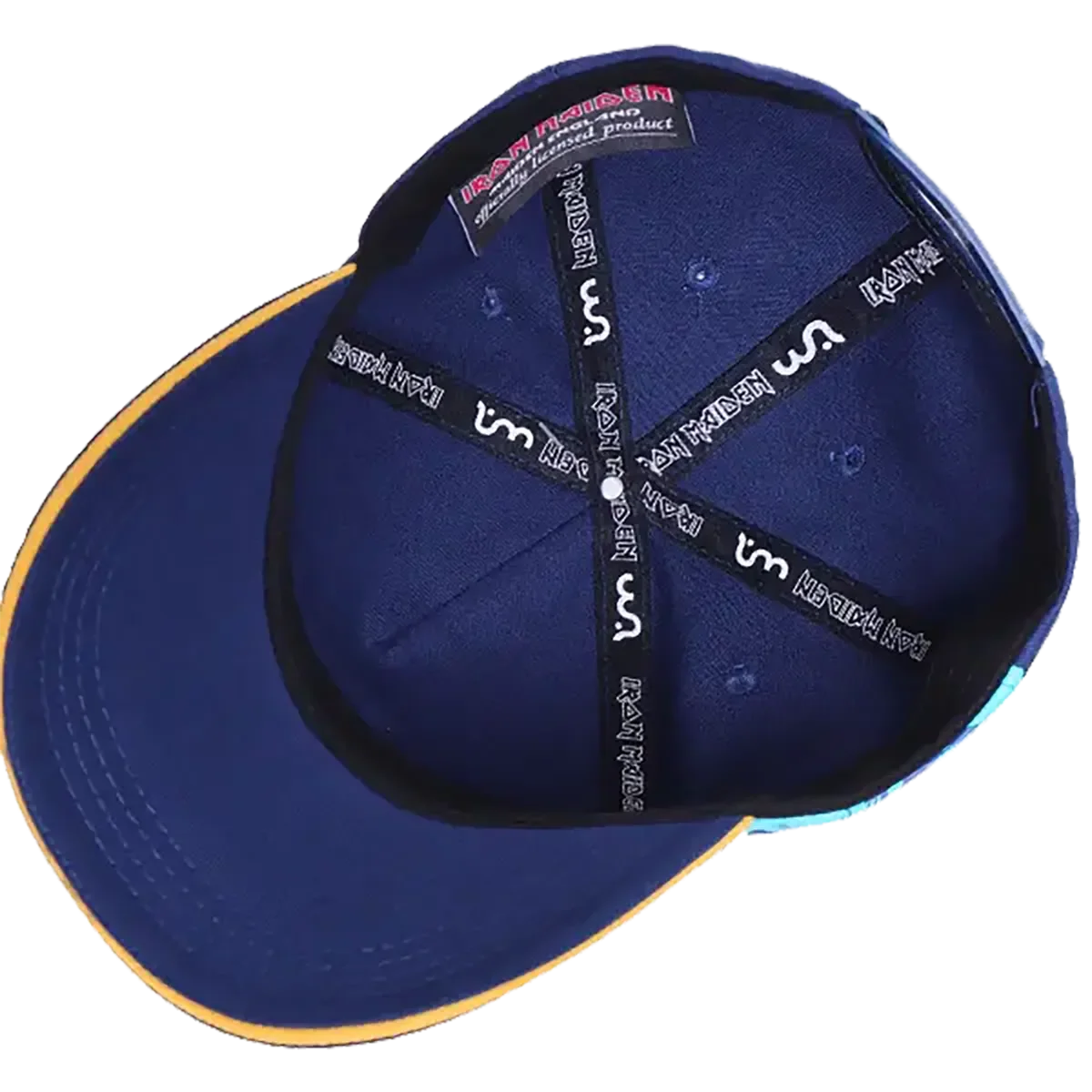 Official Iron Maiden Cap - The Seventh Son Of A Seventh Son (bottom view)