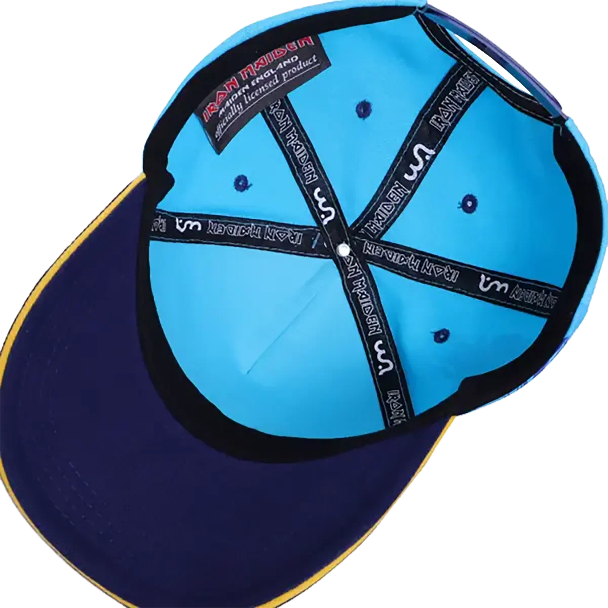 Casquette officielle Iron Maiden - The Seventh Son Of A Seventh Son (vue dessous)