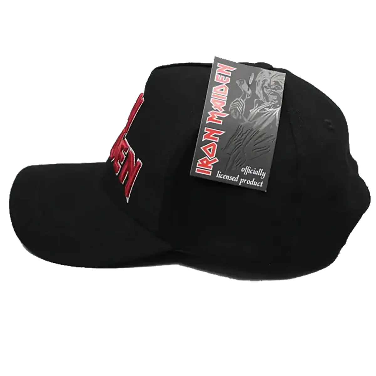 Casquette officielle Iron Maiden - Logo (profil gauche)