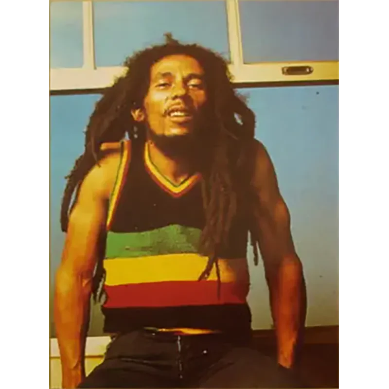 Postcard Bob Marley – Débardeur rasta