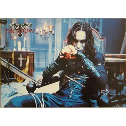 Carte postale Crow - Trône