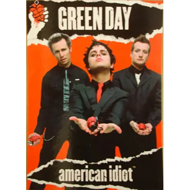 Postcard Green Day - American idiot