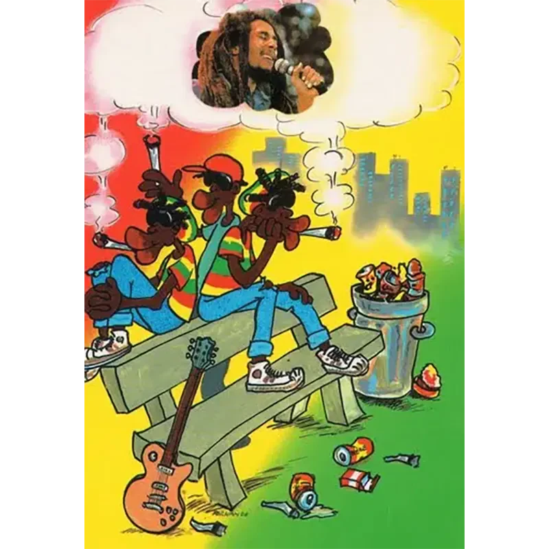 Carte postale Reggae - Jimmy