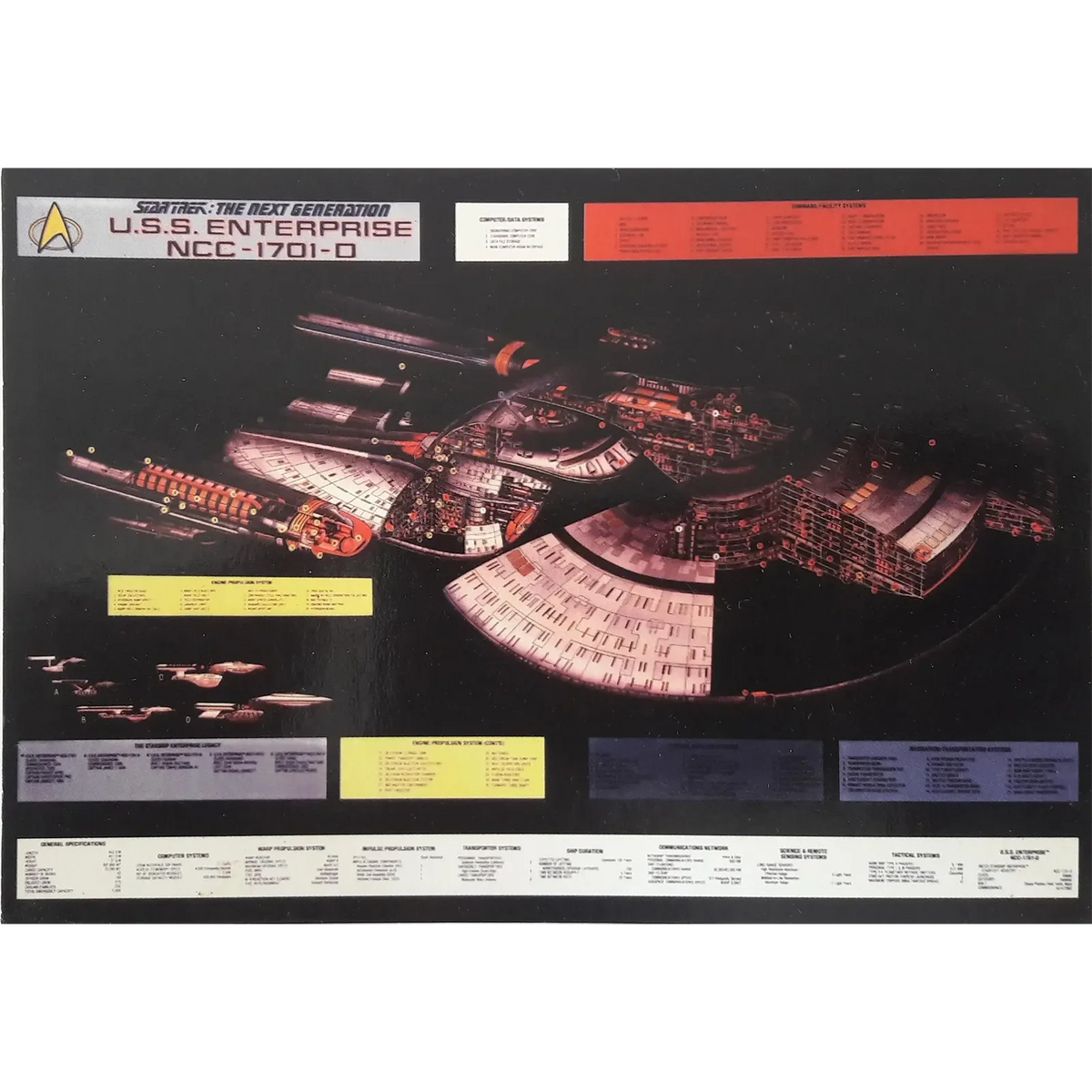 Postcard Star Trek