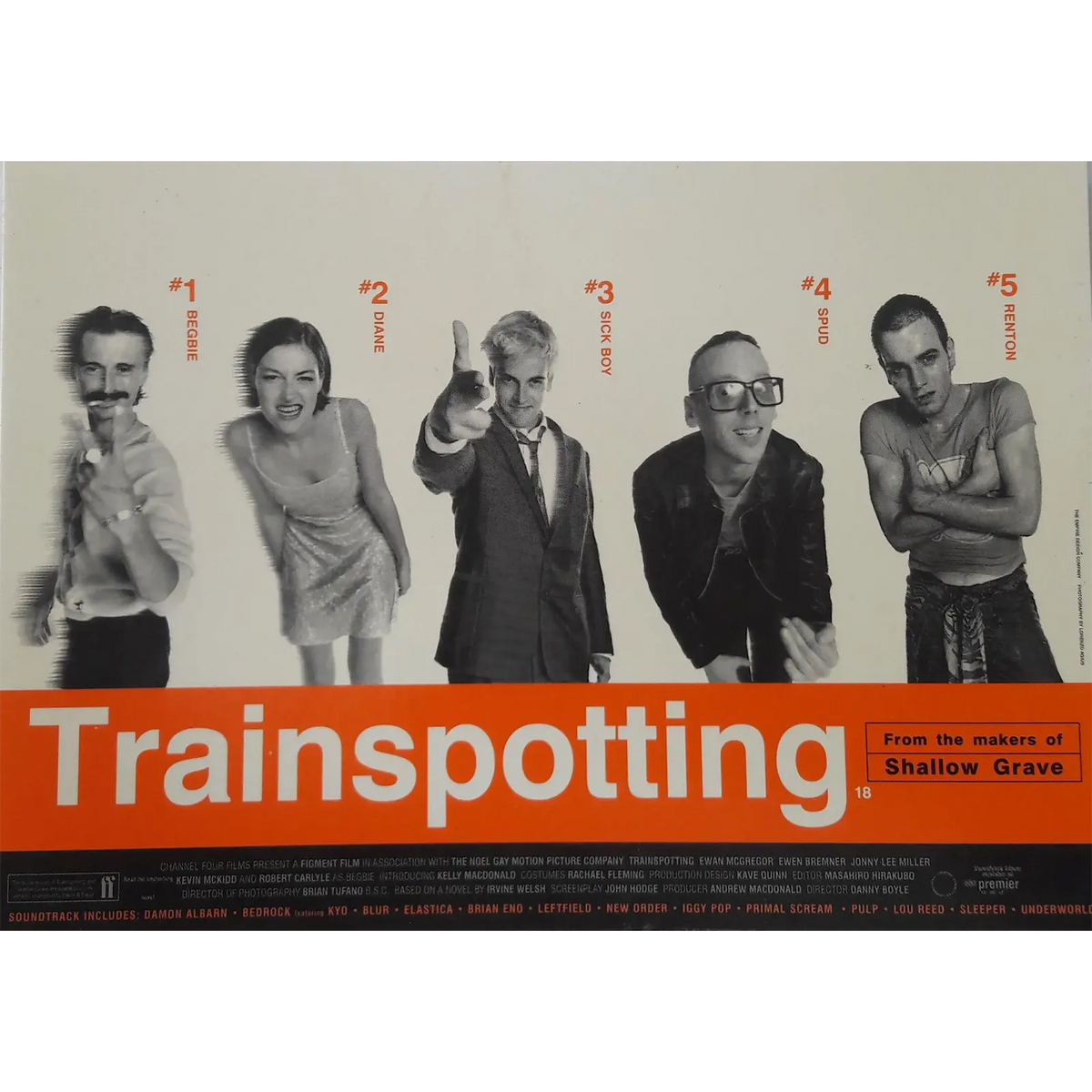 Postcard Trainspotting
