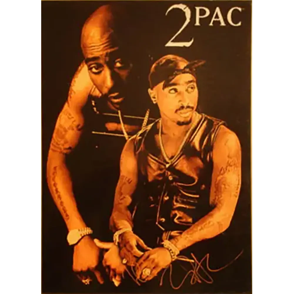 Carte postale Tupac - All Eyez on Me