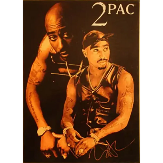 Postcard Tupac - All Eyez on Me
