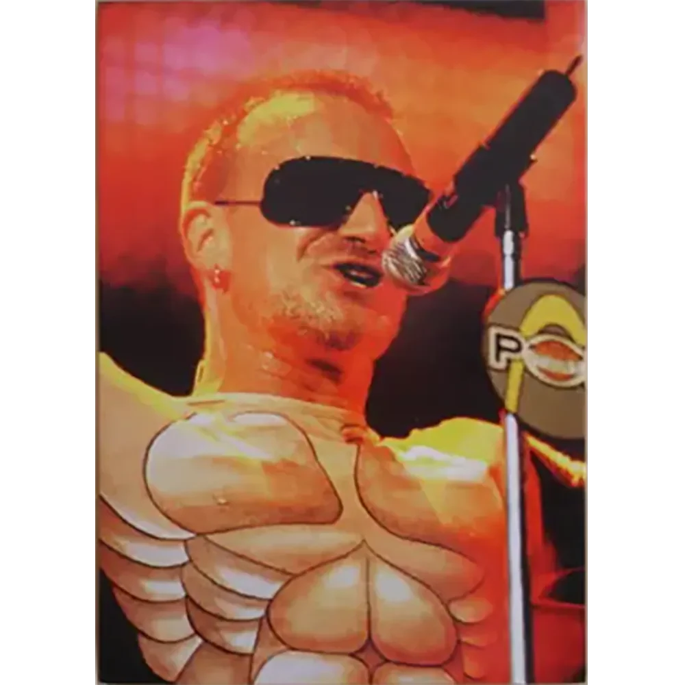 Carte postale U2 - Bono PopMart Tour
