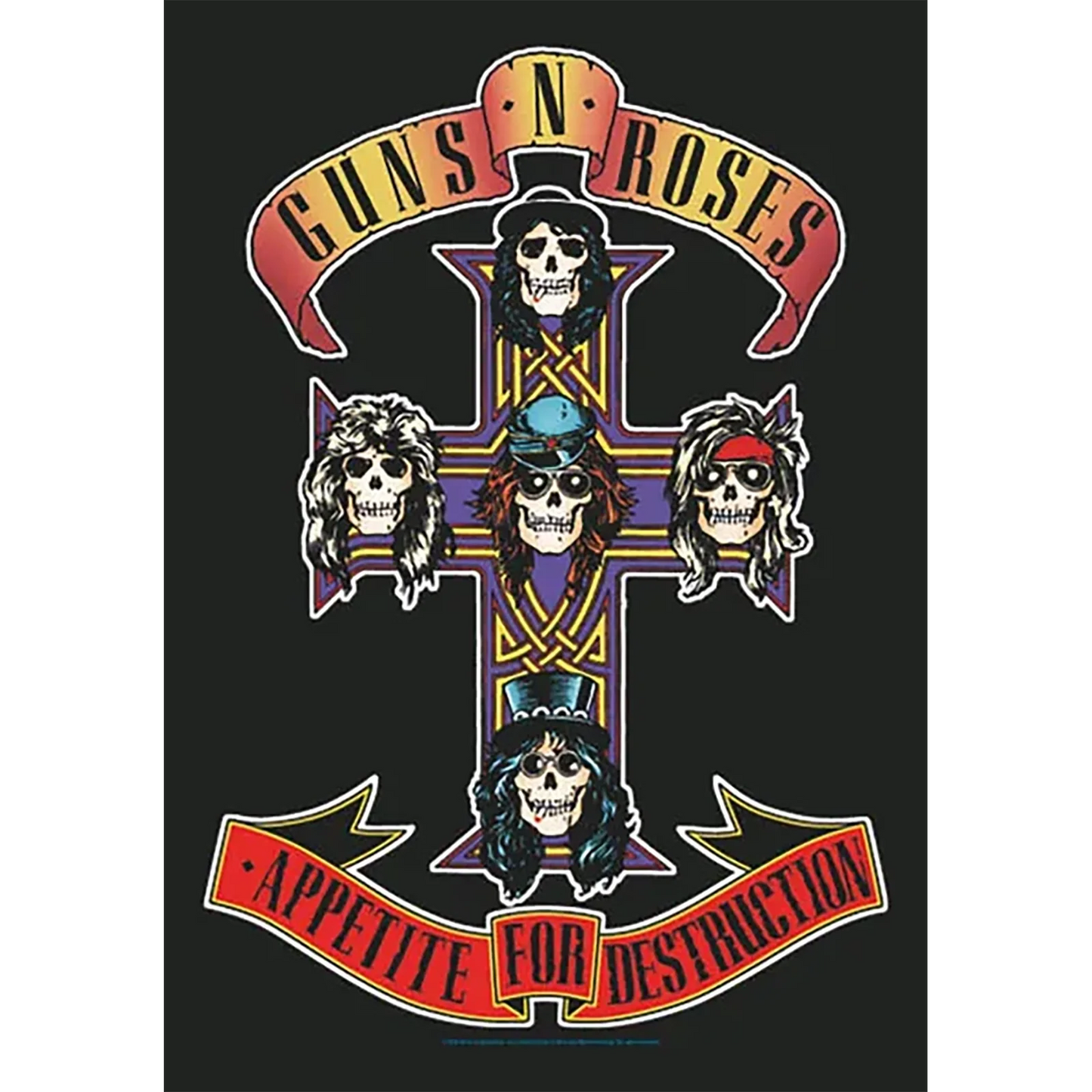 Flag Guns n' Roses - Appetite for Destruction
