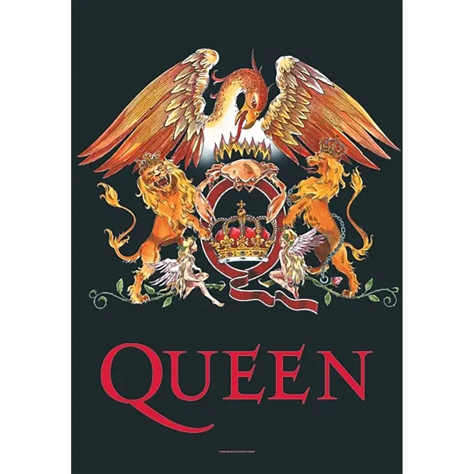 Drapeau Queen - Logo