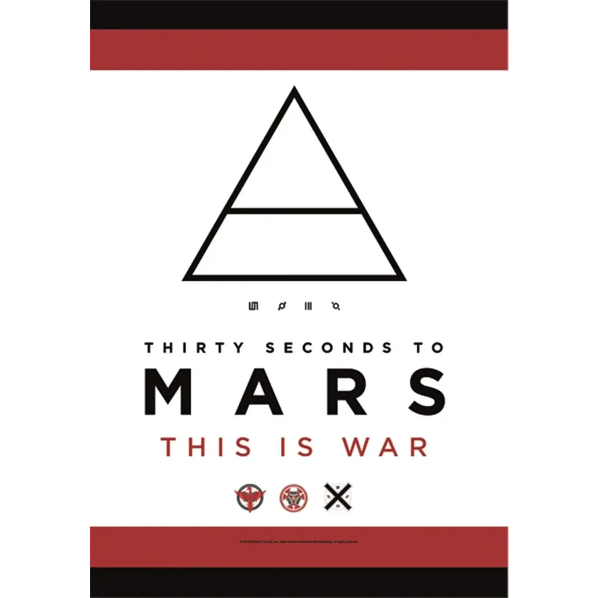 Flag Thirty Seconds to Mars - This is War