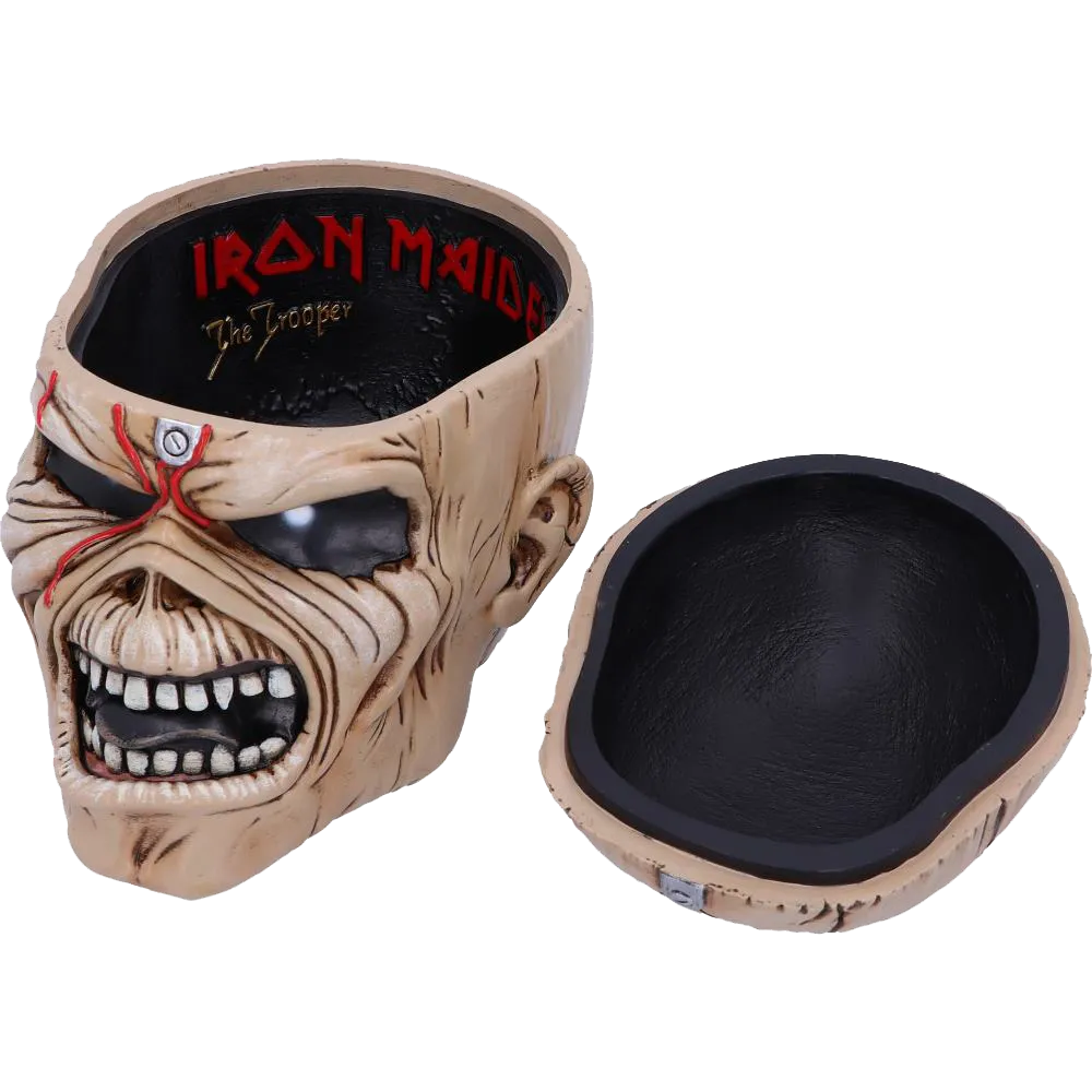 Boîte Iron Maiden The Trooper détail intérieur