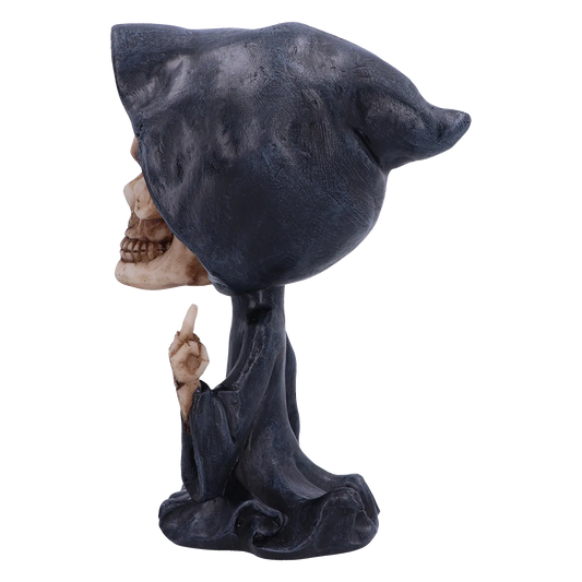 Figurine Reaper’s Wish – profil droit du squelette sous la capuche noire