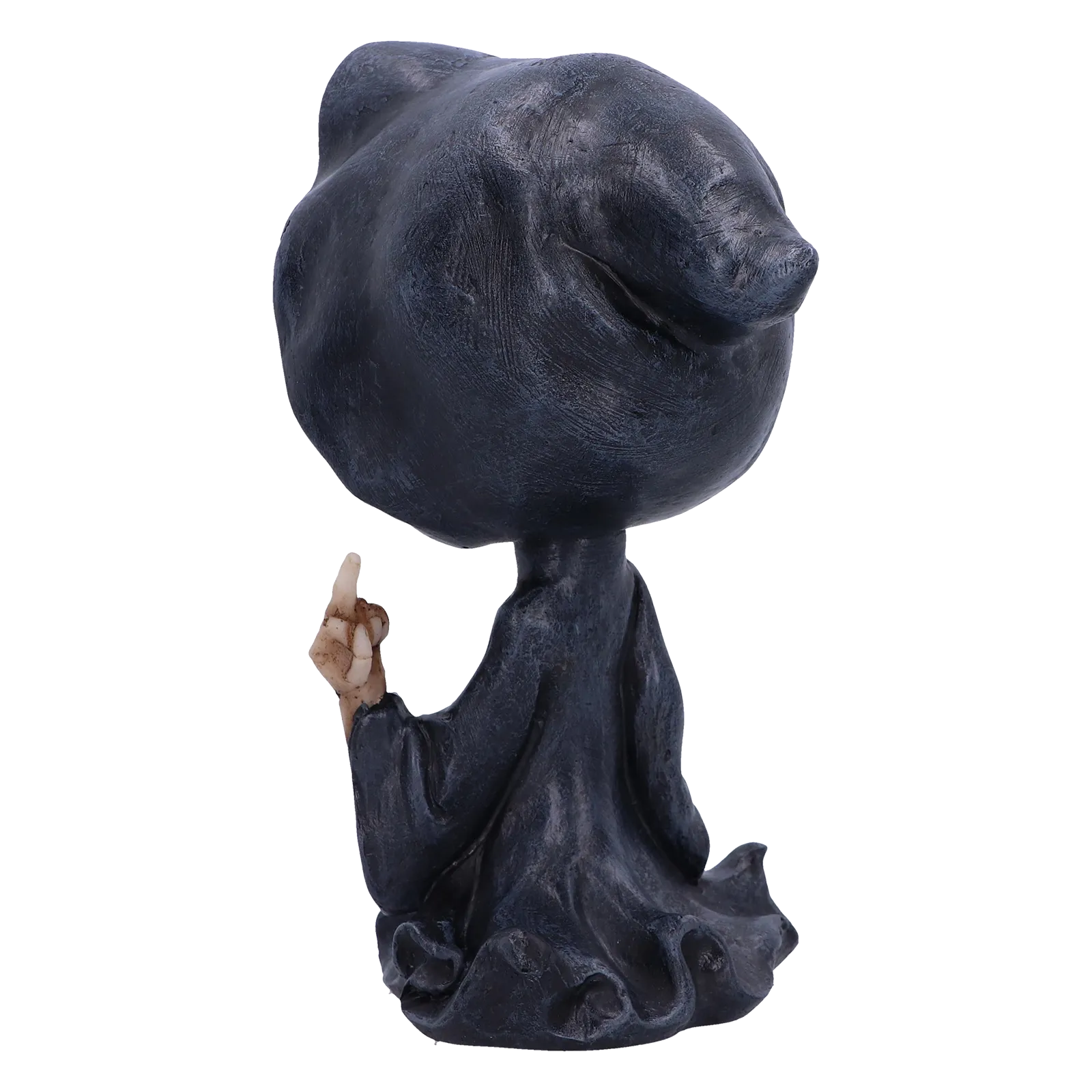 Figurine Reaper’s Wish – capuche texturée et drapé en résine noire