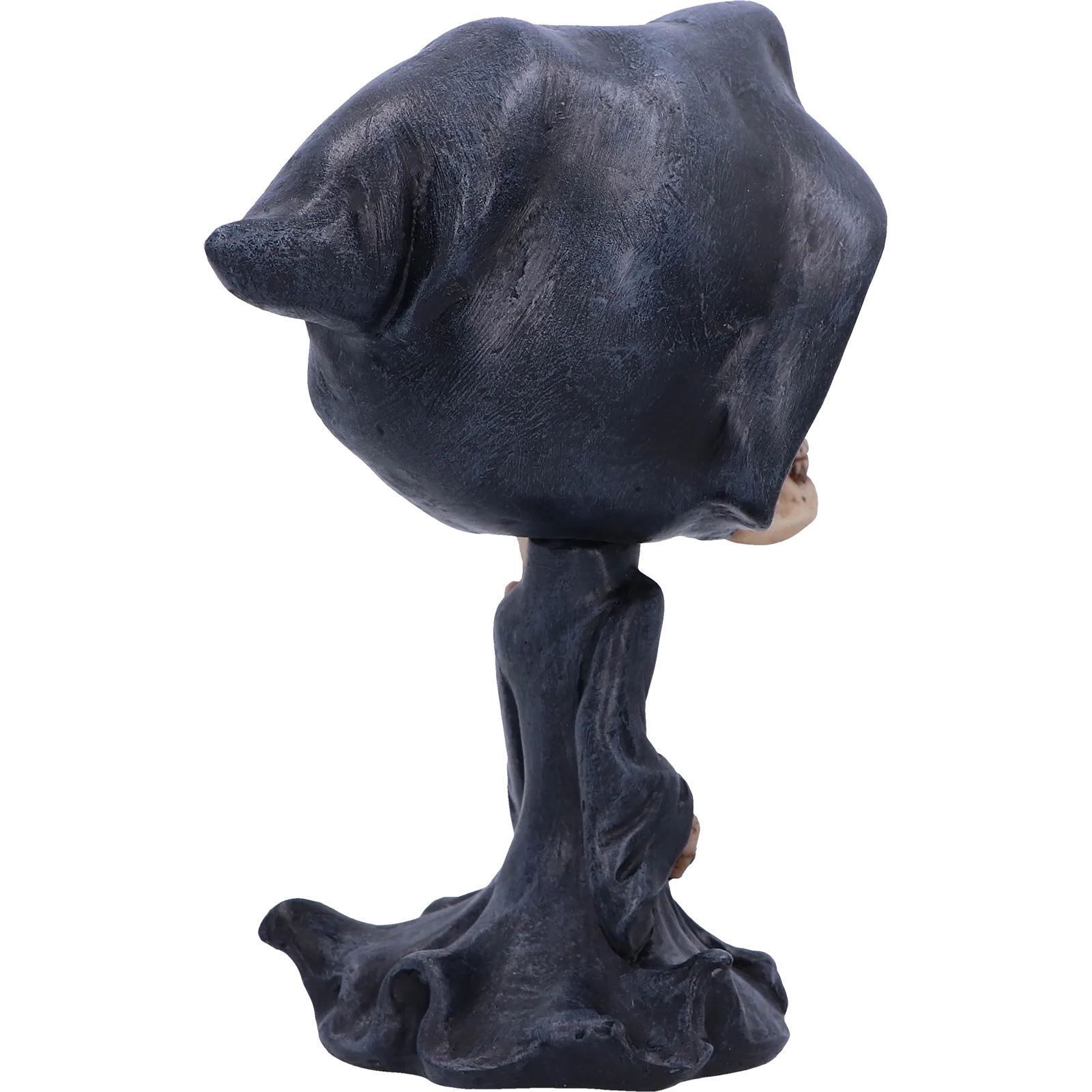 Figurine Reaper’s Wish – vue arrière de la cape sombre sculptée en mouvement