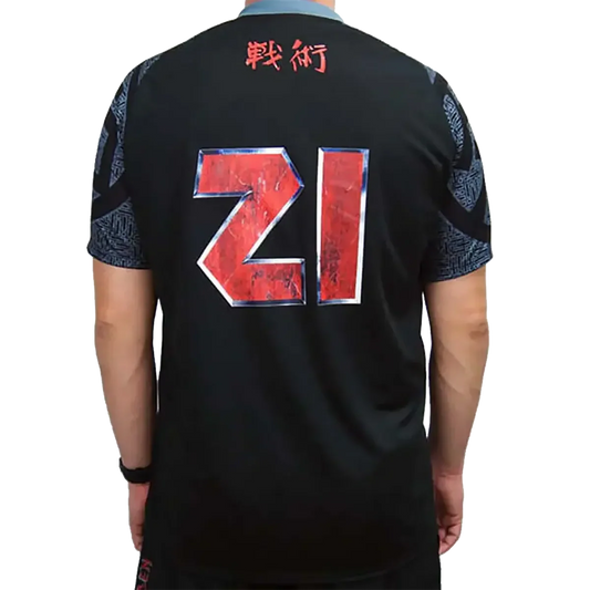 Official Iron Maiden Football Shirt - Senjutsu (back)