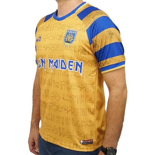 Maillot de football officiel Iron Maiden - Powerslave (côté)