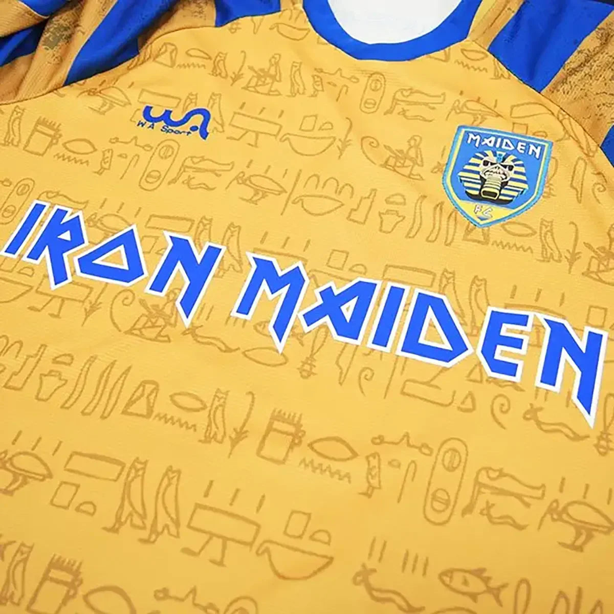Official Iron Maiden Football Shirt - Powerslave (front)