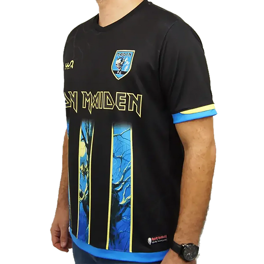 Official Iron Maiden Football Shirt - Fear of the Dark (side)