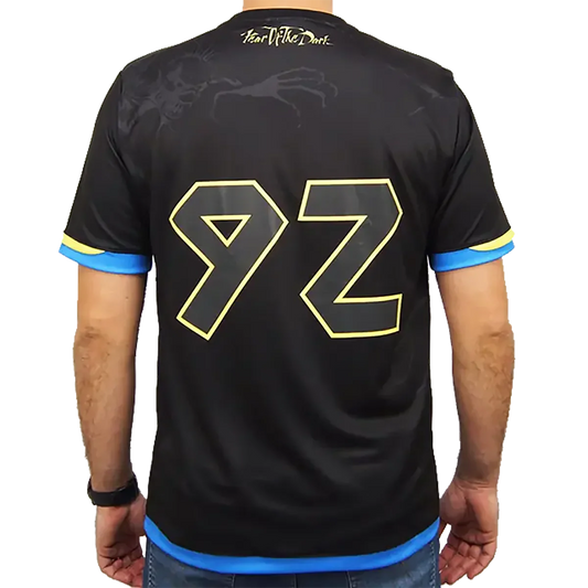Official Iron Maiden Football Shirt - Fear of the Dark (back)