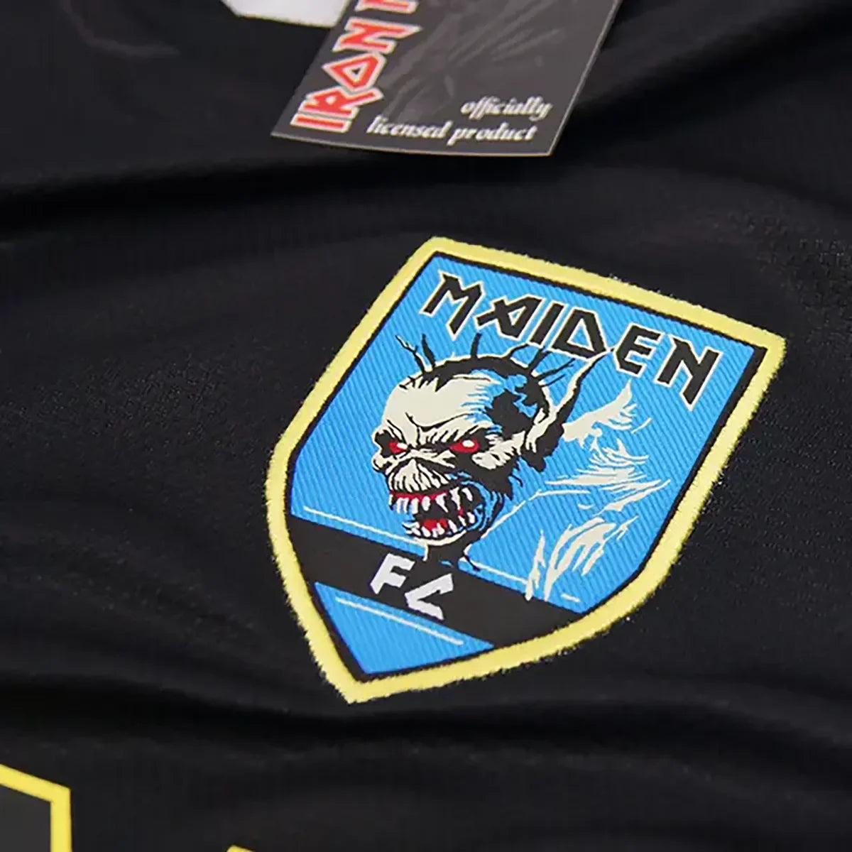Maillot de football officiel Iron Maiden - Fear of the Dark (écusson)