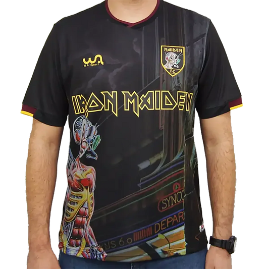 Official Iron Maiden Football Shirt - Somewhere In Time