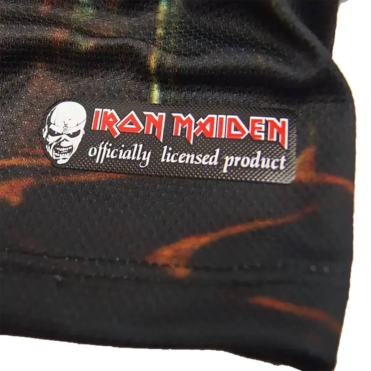 Maillot de football officiel Iron Maiden - Somewhere In Time (sceau)