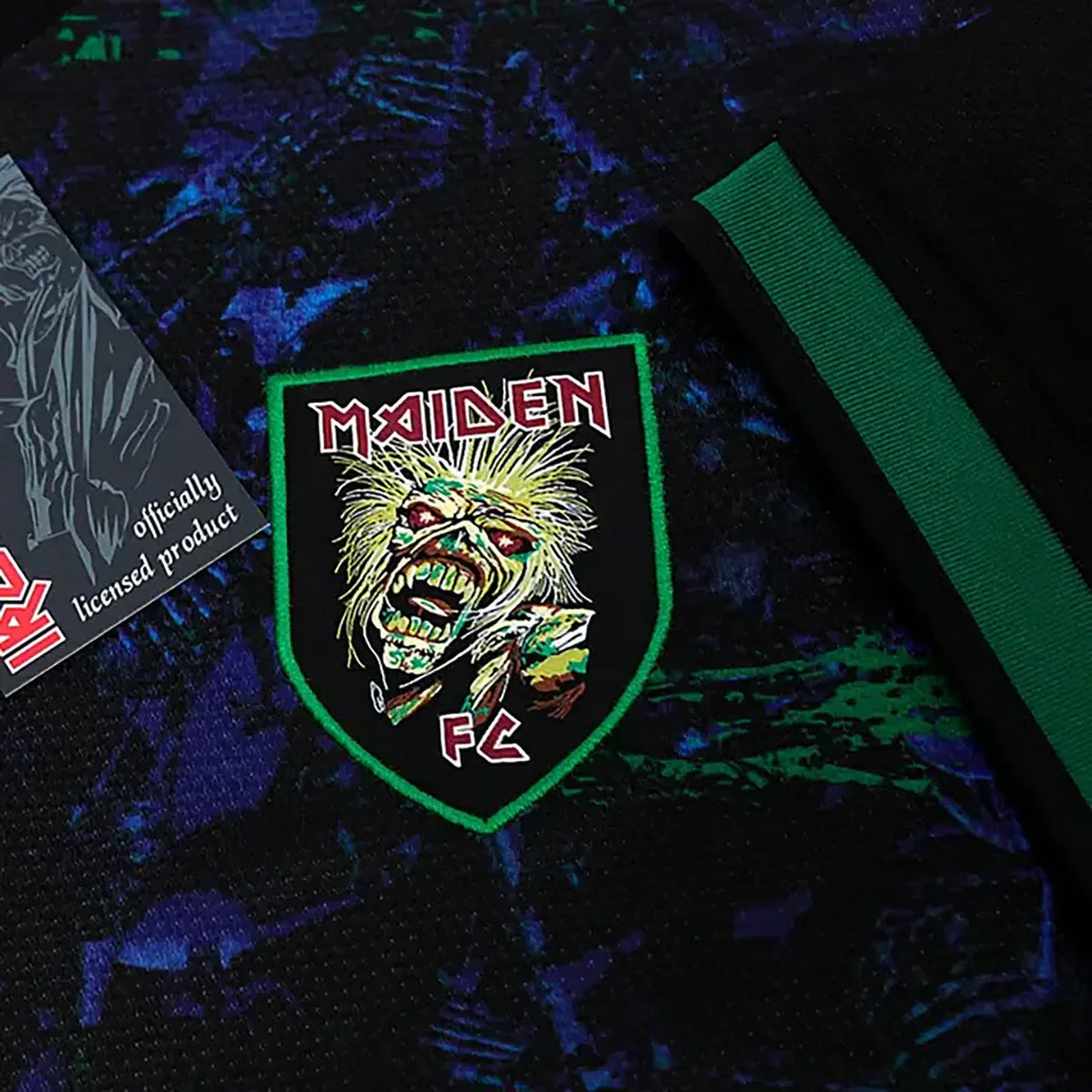 Maillot de football officiel Iron Maiden - No Prayer For The Dying (écusson)
