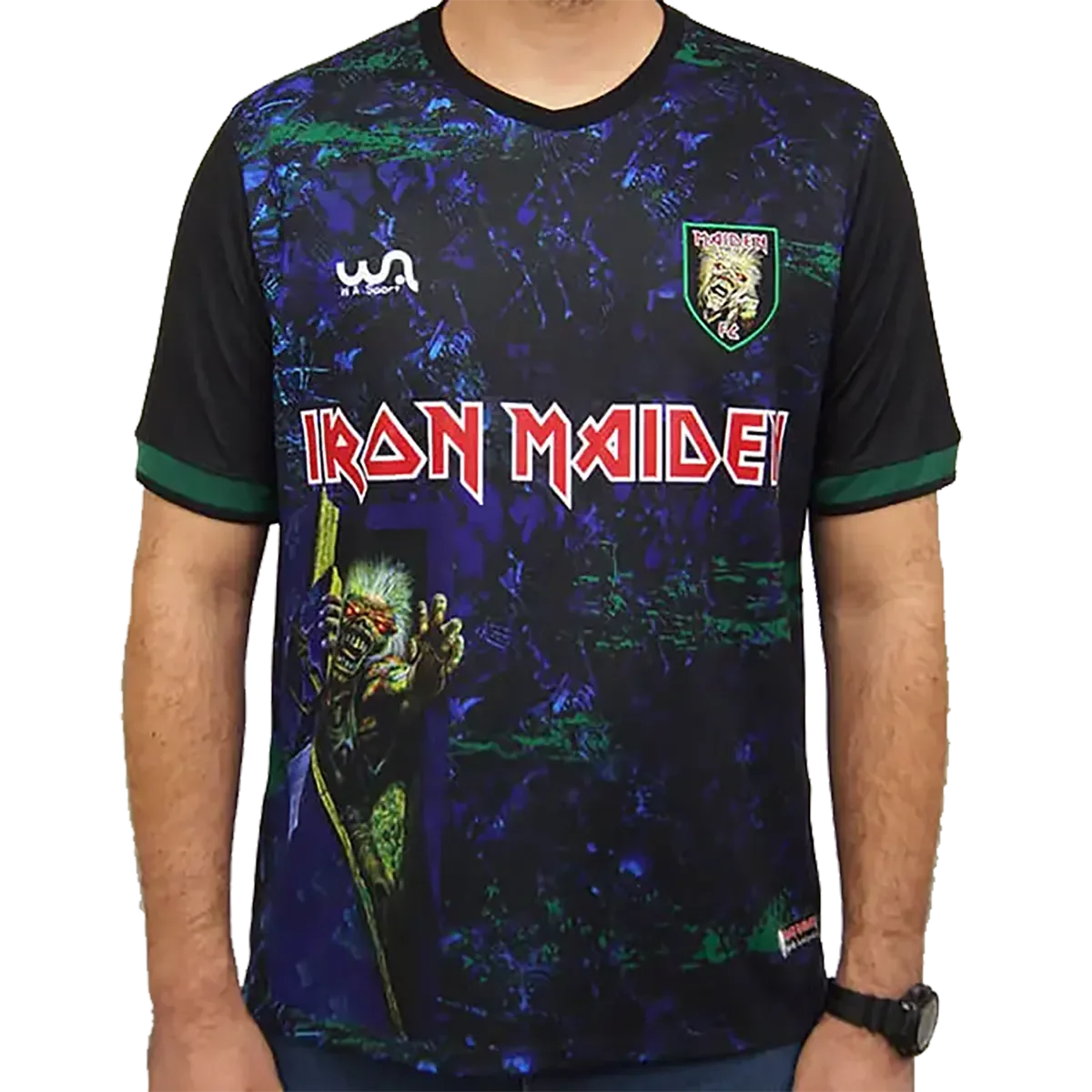 Maillot de football officiel Iron Maiden - No Prayer For The Dying