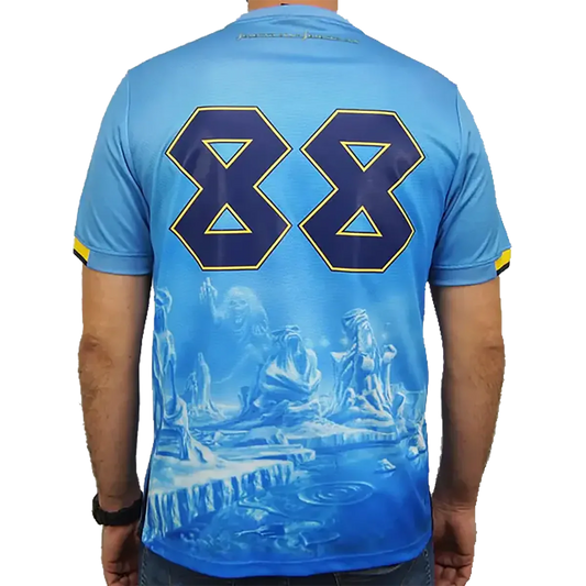 Official Iron Maiden Football Shirt - The Seventh Son Of A Seventh Son (Back)