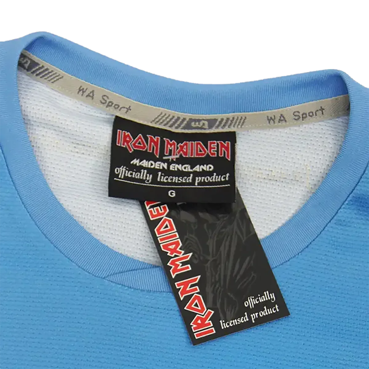 Maillot de football officiel Iron Maiden - The Seventh Son Of A Seventh Son (col)