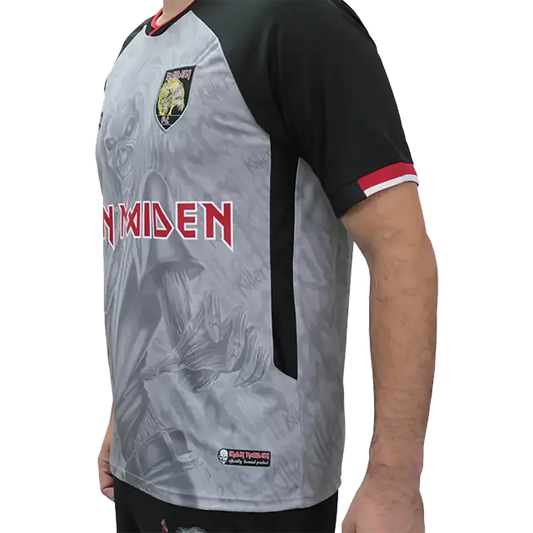 Official Iron Maiden Football Shirt - Killers (side)
