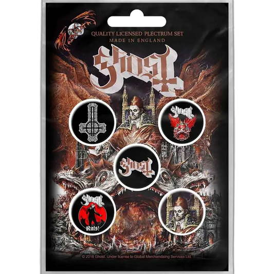 Badge Ghost (set of 5)