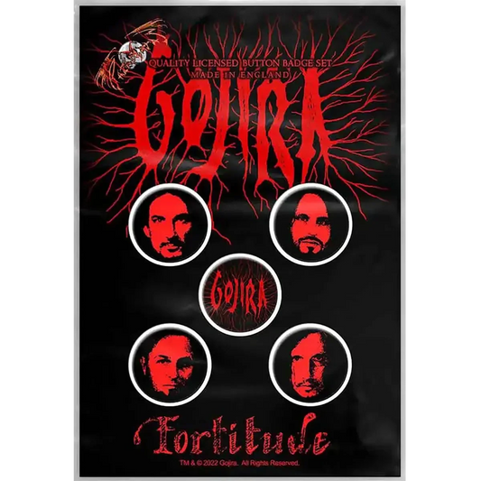 Badge Gojira (set of 5)