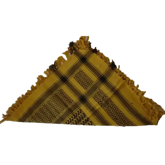 Keffieh terre et noir