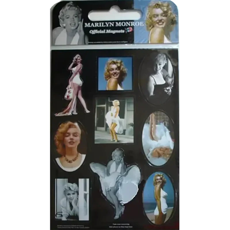 Planche de 9 magnets Marilyn Monroe