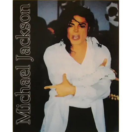 Maxi postcard Michael Jackson - Black or White