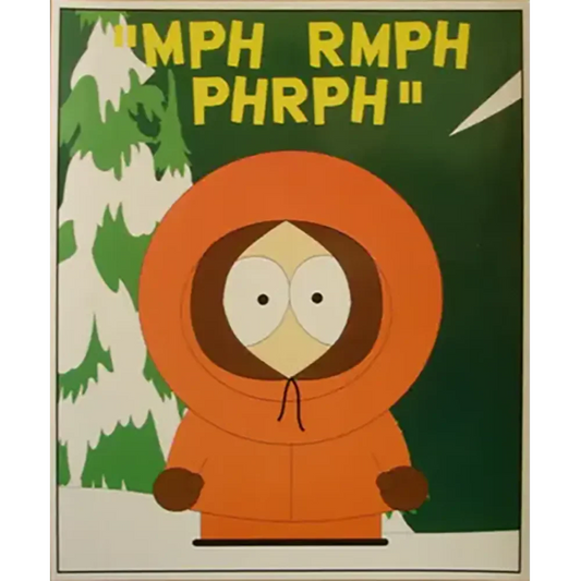 Maxi postcard South Park - Kenny